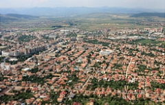 Gyulafehérvár madártávlatból